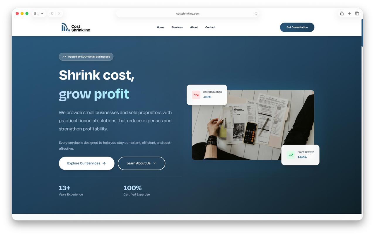 Cost Shrink Inc